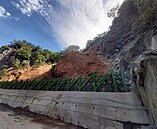 台中和平林道巷上邊坡土石崩落　中市整治3000平方公尺