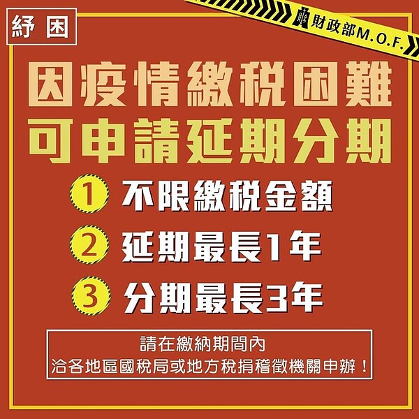 房屋稅繳納。圖/財政稅務局/觀光新聞處提供