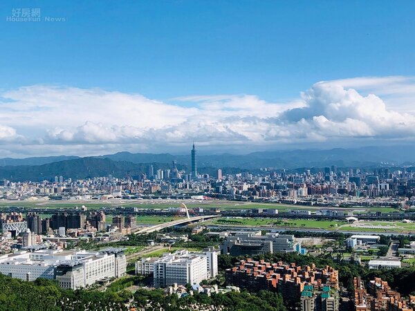 台北市景。好房網記者唐主桂攝