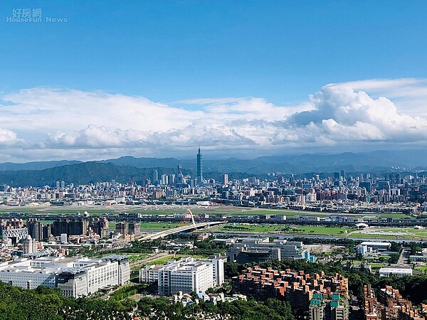 台北市景。好房網記者唐主桂攝