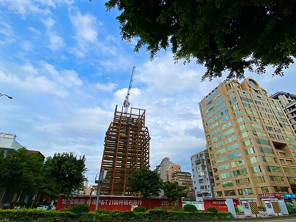 宏國建設傳承興建台北 101的經驗，在台北城西推出「宏國大道城」。  好房網News記者楊欽亮 / 攝