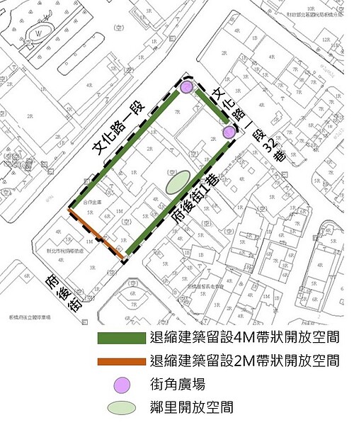 本案更新計畫規劃示意圖。圖／新北都市更新處提供