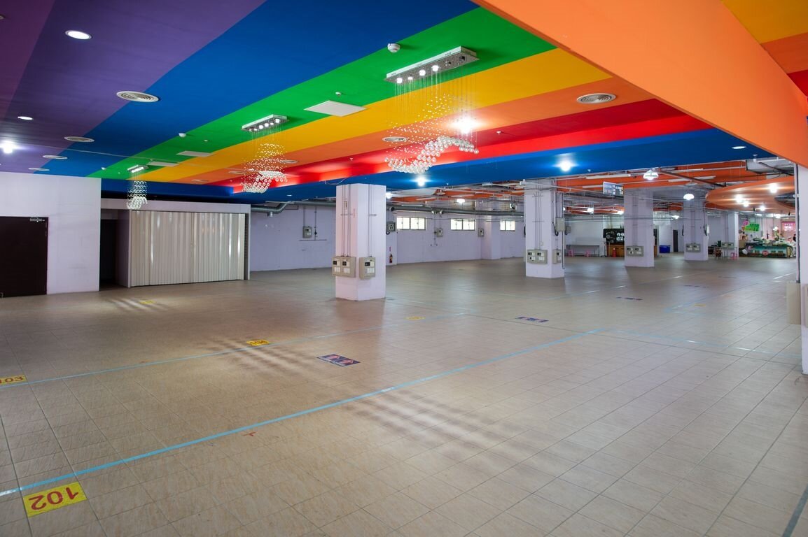 全聯福利中心將設於一樓前方、占地350坪的區域。圖／新竹市產發處