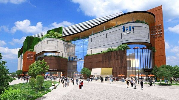 三井lalaport建照核准通過,預計六月底前動工。圖/台中市政府提供