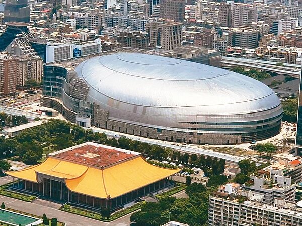 大巨蛋案現正進行建照變更。記者楊正海/攝影
