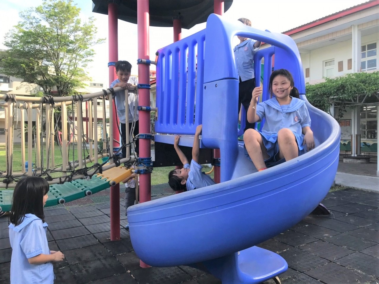 兒童遊戲場是孩子學習發展、培養人際關係重要場域，但今年台東縣已有兩所國小拆除了遊戲場。記者羅紹平／攝影