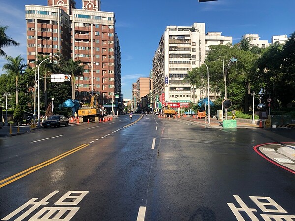 三重和平陸橋拆除後景象。圖/新北市工務局提供