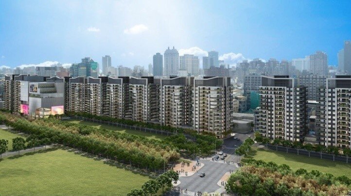 民間業者規畫高雄火車站東面購物商場與全齡住宅。示意圖／市議員郭建盟服務處提供