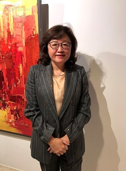 力麒建設董事長郭淑珍。好房網News記者李彥穎攝