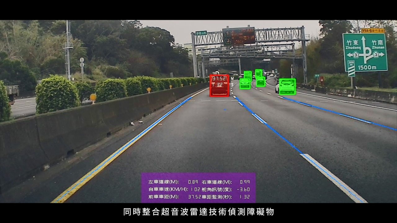 國研院國網中心與歐特明電子合作，用台灣AI雲開發車用AI感知與辨識系統，實現自動駕駛level 4等級的記憶式無人自動代客泊車系統。圖／國家實驗研究院提供