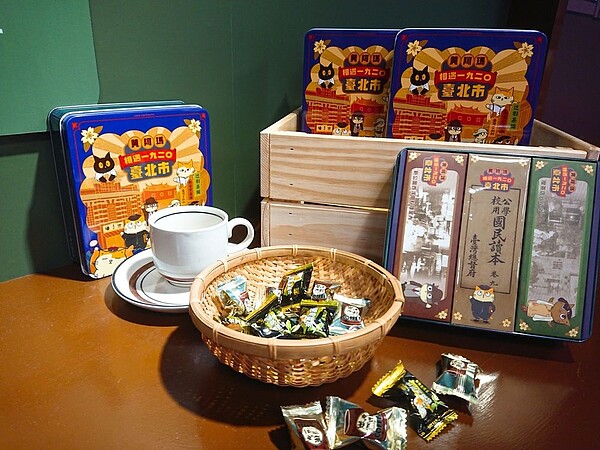 黃阿瑪1920臺北市風華禮盒922,起於台北市政府熊讚辦公室等多處販售。圖/台北市政府觀光傳播局提供