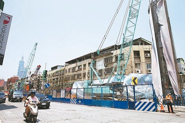 台北捷運信義線東延段廣慈(R03站),預計112年底完工。 圖/聯合報系資料照