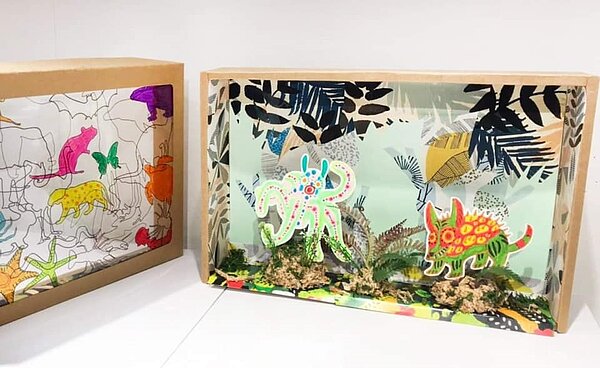 在科教館遇見安妮。圖／取自臉書專頁「士林樂生活」