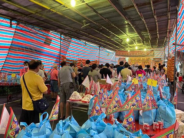 寶安里與新店文化福壽會一同舉辦普渡活動