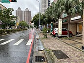 青埔站周邊　單車被迫上車道