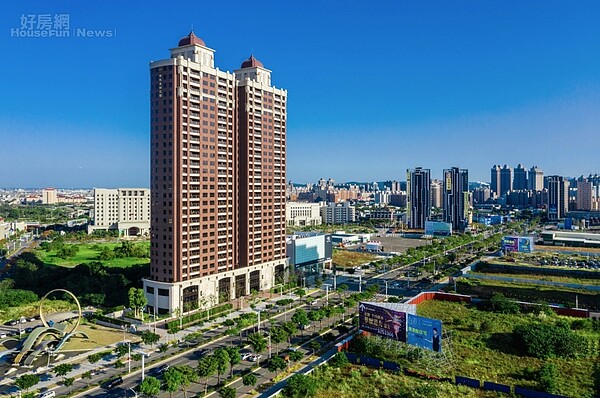 六都市府周邊,以桃園市漲幅35.2%最多,即將啟動的司法園區帶動商業需求,可望帶動中路重劃區住宅人口增加。照片業者提供