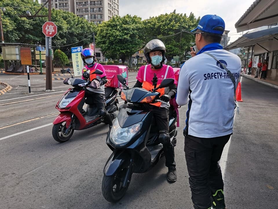 機車安全月，侯友宜：高齡者事故防制須再努力。圖／新北市交通局提供