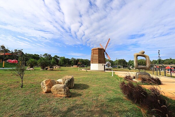 自然融合的綠環境。圖/台中市政府觀光旅遊局提供