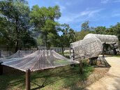 鐵砧山雕塑公園二期完工　打造全國唯一鋼管爬網遊具！