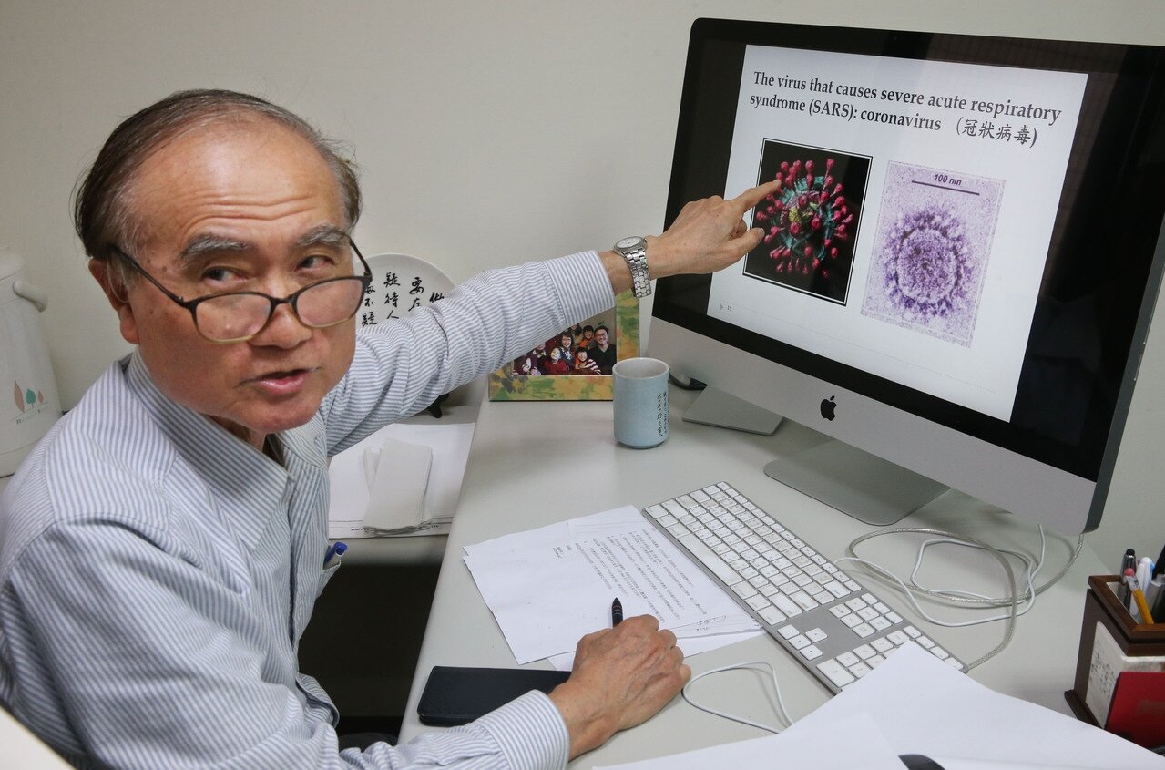中研院士賴明詔。聯合報系記者林俊良/攝影
