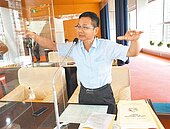 無立體交叉　東勢潭子段恐打結