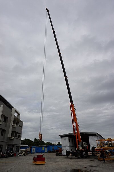 操作起重升降機應落實職安,違者最高可罰30萬。圖/台中市政府提供