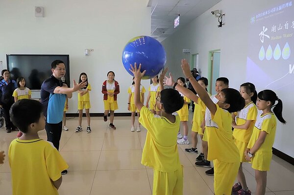 湖山自來水環境教育園區寓教於樂，適合國中小學童戶外教學。圖／雲林縣政府新聞處提供