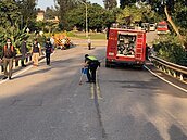 小金門戰車翻覆1死1傷　車長殉職