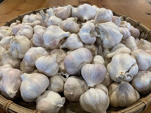 國內大蒜價格飆漲。圖/聯合報系資料照片