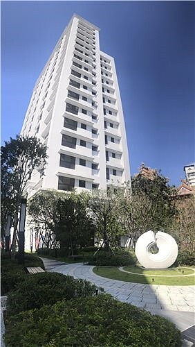 「仁愛柏麗」是周邊新建案唯一的小坪數水岸景觀新成屋。圖/建案提供