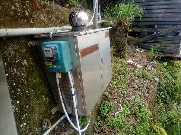 自動監測站儀器。圖/新北農業局提供