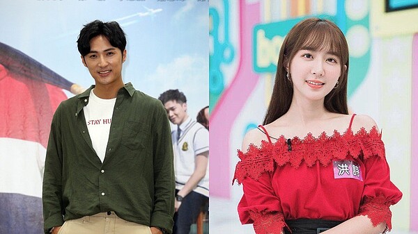 李運慶與洪詩被爆熱戀中。 左圖/聯合報系資料照,右圖/截自洪詩臉書