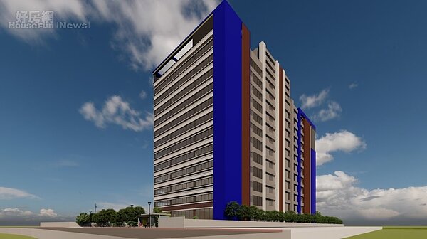 富創得林口新創園區完工示意圖。圖片富創得科技提供