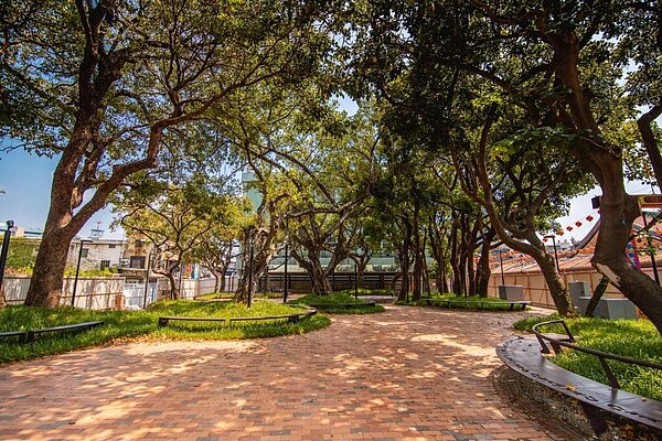 新竹市的建國公園在歷經1年改造後,將於17日正式啟用。圖/新竹市政府提供