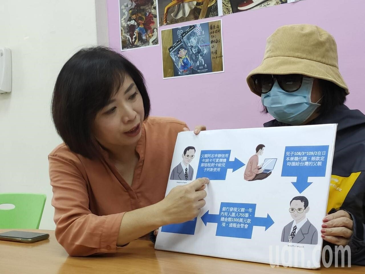 台中市一名在日本讀書的陳姓留學生即以父親的信用卡附卡為親友代購,未料卻因未依規定開發票繳稅,將依法補繳稅金和罰款近百萬元,立委何欣純。記者黃寅/攝影