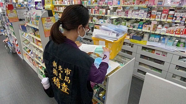 康匠口罩違法生產口罩遭搜索,新北衛生局表示,釐清後再對外說明。示意圖/新北市衛生局提供