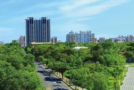 永信建設推出的「鼎席」，目前只剩下高樓層、大坪數產品。圖／永信建設 