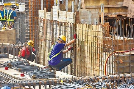 營建業是火車頭嗎？圖╱本報資料照片 