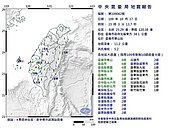 地牛連續翻2次！嘉義台南都感受到4級連續搖晃