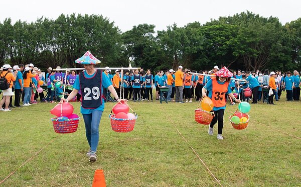 活動同時結合體育、客家、醫療三大主題,響應政府推動全民體育,發展客家文化產業。圖/桃園市政府提供
