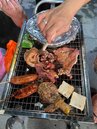 社區住戶分享食材　上碧潭舉行中秋節烤肉活動