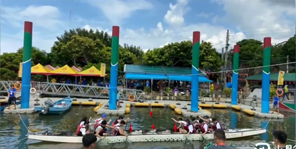#三腳渡碼頭　#划龍舟