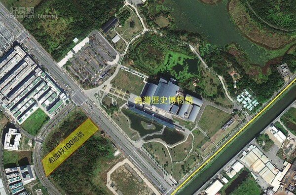 台南市和順寮農場區段徵收區商業區土地。照片台南市地政局提供