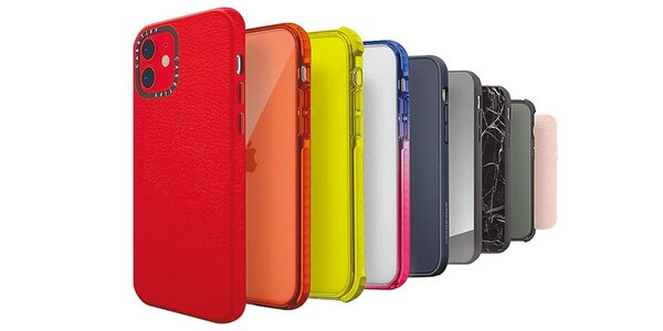 CASETiFY iPhone 12系列手機殼，提供15種歷來最豐富色彩選擇，更可搭配客製化設計。圖／CASETiFY提供