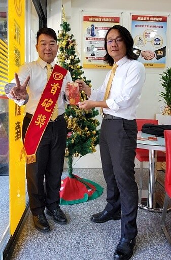 鄢佳翰業績月月不掛蛋。圖/永慶不動產提供