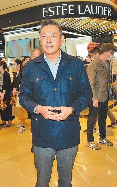 新光三越副董事長吳昕陽。(盧禕祺攝)