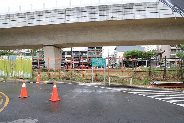 北屯區南興北一路打通至北屯路道路開闢工程。圖／台中市政府提供