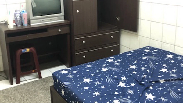 台中市14家旅宿業800間提供移工集中檢疫。圖/勞工局提供