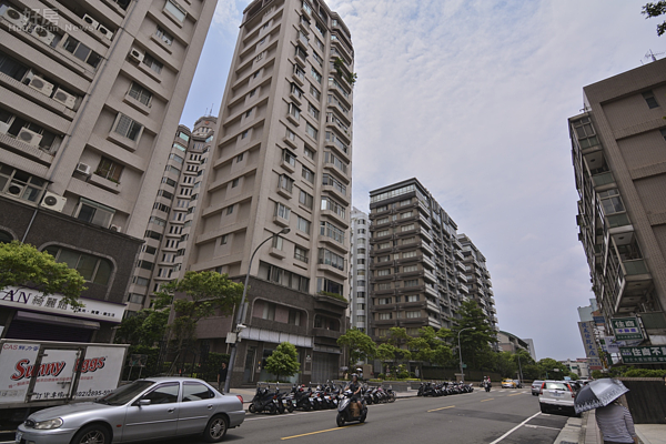 大直住宅區,街景,台北市中山區樂群二路,明水路。(好房news記者 陳韋帆/攝影)