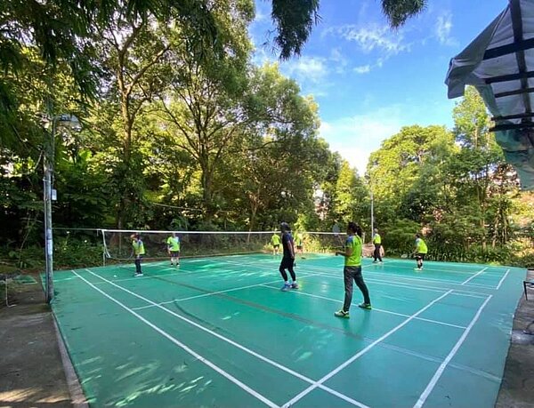 新店樂生活 主題樂 運動 羽球 流汗 健康